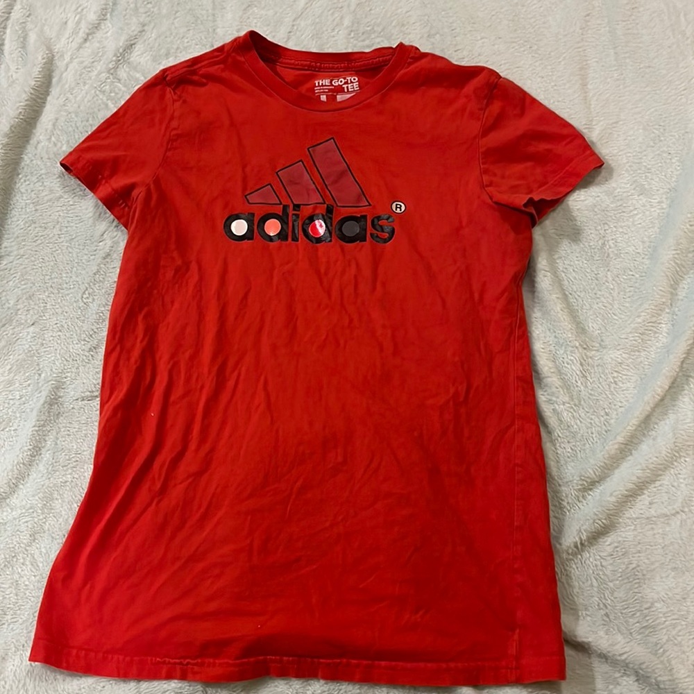 Lightly worn, short sleeve adidas shirt